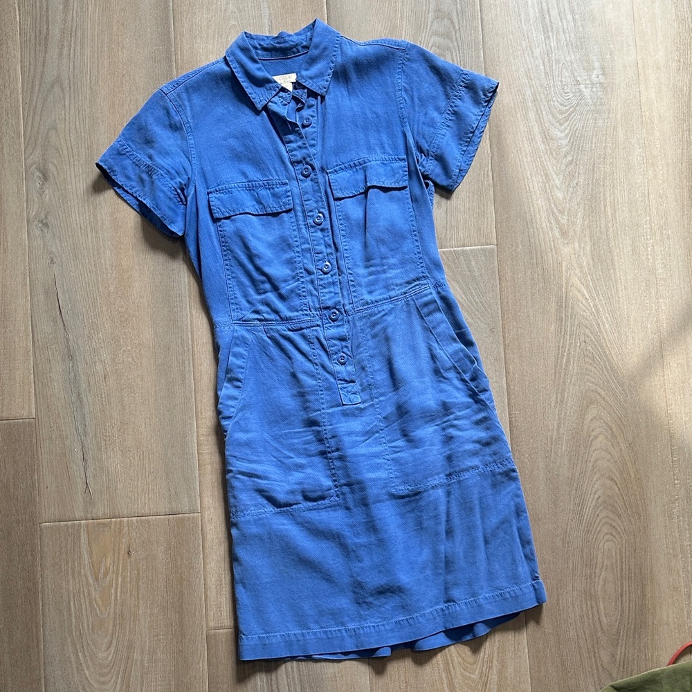 J. Crew Indigo Mini Dress